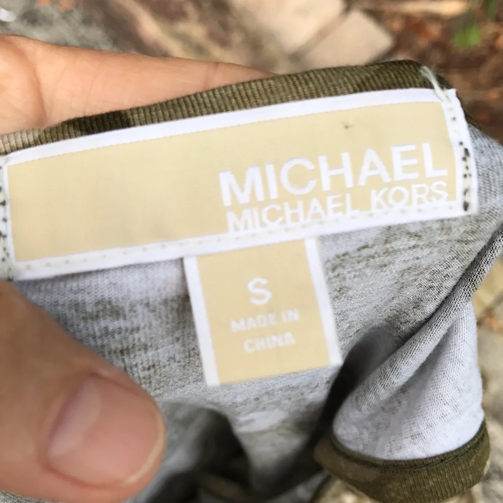 Michael Kors column maxi dress